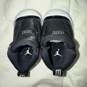 Jordan 11s Crib Booties